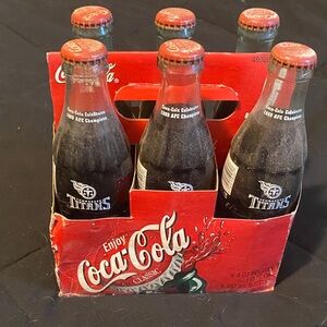 1999 Coca-Cola Classic Six-Pack with Titans Emblem